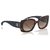 Chanel Brown CC Tinted Sunglasses Plastic Denim Cloth  ref.226952