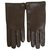 Gucci Gloves Brown Leather Bee  ref.226975