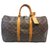 Louis Vuitton keepall 45 Monogram Brown Leather  ref.227064