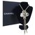 Collana Chanel metallizzata Paris-Dallas Sheriff Star tono oro D'oro Metallico Metallo  ref.227198
