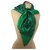 Yves Saint Laurent Snakes Green Silk  ref.227253