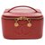 Chanel Vanity Red Leather  ref.227308
