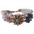 Chanel bracelet White Multiple colors Pearl  ref.227538