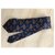 Hermès corbata de hermes Azul marino Seda  ref.227564