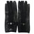 Chanel Gloves Black Leather  ref.227637