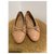 Chanel Sapatilhas de ballet Caramelo Couro  ref.227818