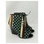 Burberry Prorsum Virginia peep toe tapestry booties Multiple colors Leather Cloth  ref.227861