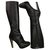 Dior boots Black Python  ref.227920