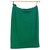 Chanel Skirts Dark green Tweed  ref.227976