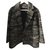 Masscob Oversize jacket Black Dark grey Polyester  ref.228022