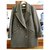 khaki bash "trévis" coat Wool Polyamide  ref.228136