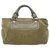 Céline Celine handbag Khaki Leather  ref.228212