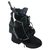 Louis Vuitton Ankle Boots Black Leather  ref.228447