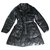 Autre Marque Girl Coats outerwear Black Polyamide  ref.228477
