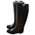 Louis Vuitton boots Cuir Noir  ref.228486