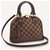 Louis Vuitton LV Alma bb new DE Brown Leather  ref.228579