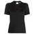 BURBERRY logo print T-shirt BLACK Cotton  ref.228600