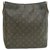 Louis Vuitton Looping GM Brown Cloth  ref.228687