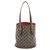 Louis Vuitton Bucket Marrone Tela  ref.228708