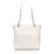 Chanel White Caviar Petit Shopping Tote Bag Cream Leather Metal  ref.228760