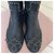 Miu Miu black boots Leather  ref.228796