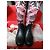Botas de lluvia HUNTER P 39 Neuves Negro Rosa - vista 3