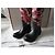 Botas de lluvia HUNTER P 39 Neuves Negro Rosa - vista 9