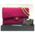Bolso clásico con solapa Vintage Chanel Pink Jersey Medium Timeless Rosa Paño  ref.228953