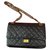Chanel 2.55 Reissue 225 classic bag Black Leather  ref.228961