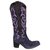 Free Lance boots model Queenie p 36 Purple Deerskin  ref.228985