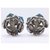 Yves Saint Laurent orecchini multi pietra Argento Turchese Acciaio  ref.229031