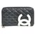 Chanel wallet Black Leather  ref.229070