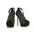 Yves Saint Laurent YSL schwarze Stiefeletten aus elastischem Stoff und Wildleder 40 Schweden Elasthan  ref.229077