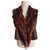 Antik Batik Colete de pele de coelho tricotado Multicor  ref.229443
