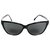 Chanel Óculos escuros de braço esmaltado Preto Plástico  ref.229501
