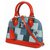 Louis Vuitton almaBB Womens handbag M45042 blue/ red  ref.229509