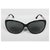 Chanel Gafas de sol con brazo acolchado Negro Plástico  ref.229529