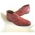 Autre Marque Lace ups Pink Red Leather  ref.229539