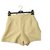 Chanel Pantalones cortos Amarillo Tweed  ref.229594