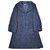 Chanel 2018 casaco de tweed metalizado Azul marinho  ref.229799