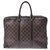 Louis Vuitton Porte Documents Voyage Brown Cloth  ref.229800
