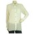 Isabel Marant Etoile Vanilla Off White com botões para baixo desgaste para trabalhar camisa Top sz 36 Creme Seda Algodão  ref.229851