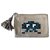 Anya Hindmarch Leather Clutch Bag . Silvery  ref.229870