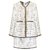 Chanel 9K$ ICONIC Robo suit Cream Tweed  ref.229881