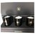 Chanel Caja de velas Negro Vidrio  ref.229892