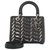 Dior Lady Dior Black Leather  ref.229944