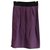 Lanvin SS06 Paper/Silk Skirt Purple  ref.230157