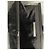 Pochette Pura Lopez in pelle nera Nero Silver hardware - vista 4