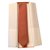 Hermès corbata de hermes Naranja Seda  ref.230189