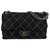 Chanel flap bag Black Leather  ref.230206